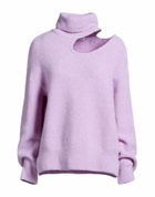 Rejina Pyo Womens Turtleneck Lilac