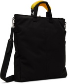 Maison MIHARA YASUHIRO Black Toy Banana Handle Helmet Bag