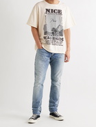 RHUDE - Nice Cotton-Jersey T-Shirt - Neutrals