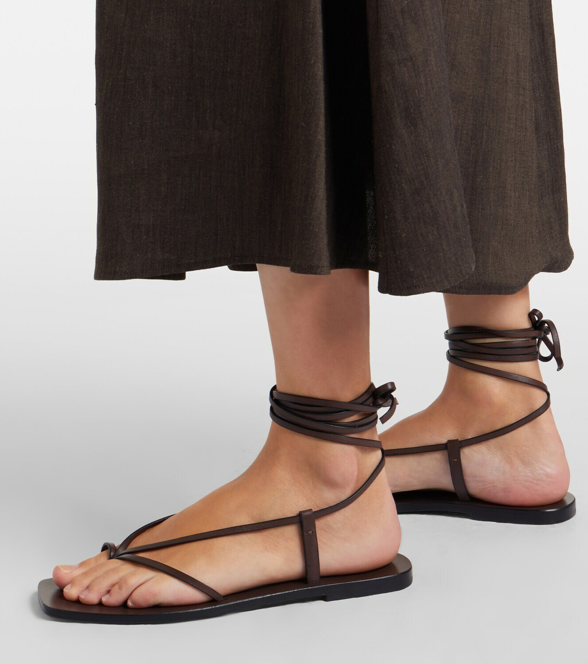 A.Emery Nolan leather thong sandals