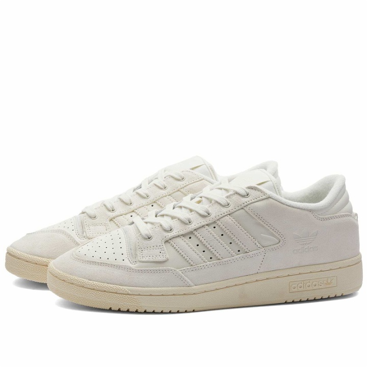 Photo: Adidas Centennial 85 Lo Sneakers in Off White/Cream White