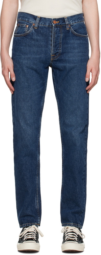 Photo: Nudie Jeans Blue Steady Eddie II Jeans