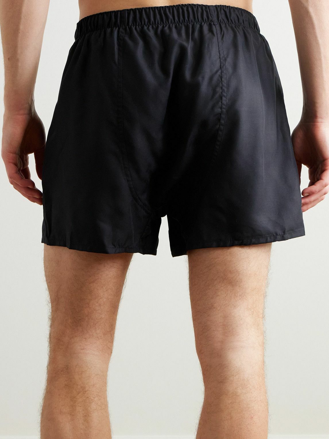 CDLP - TENCEL™ Lyocell-Poplin Boxer Shorts - Black