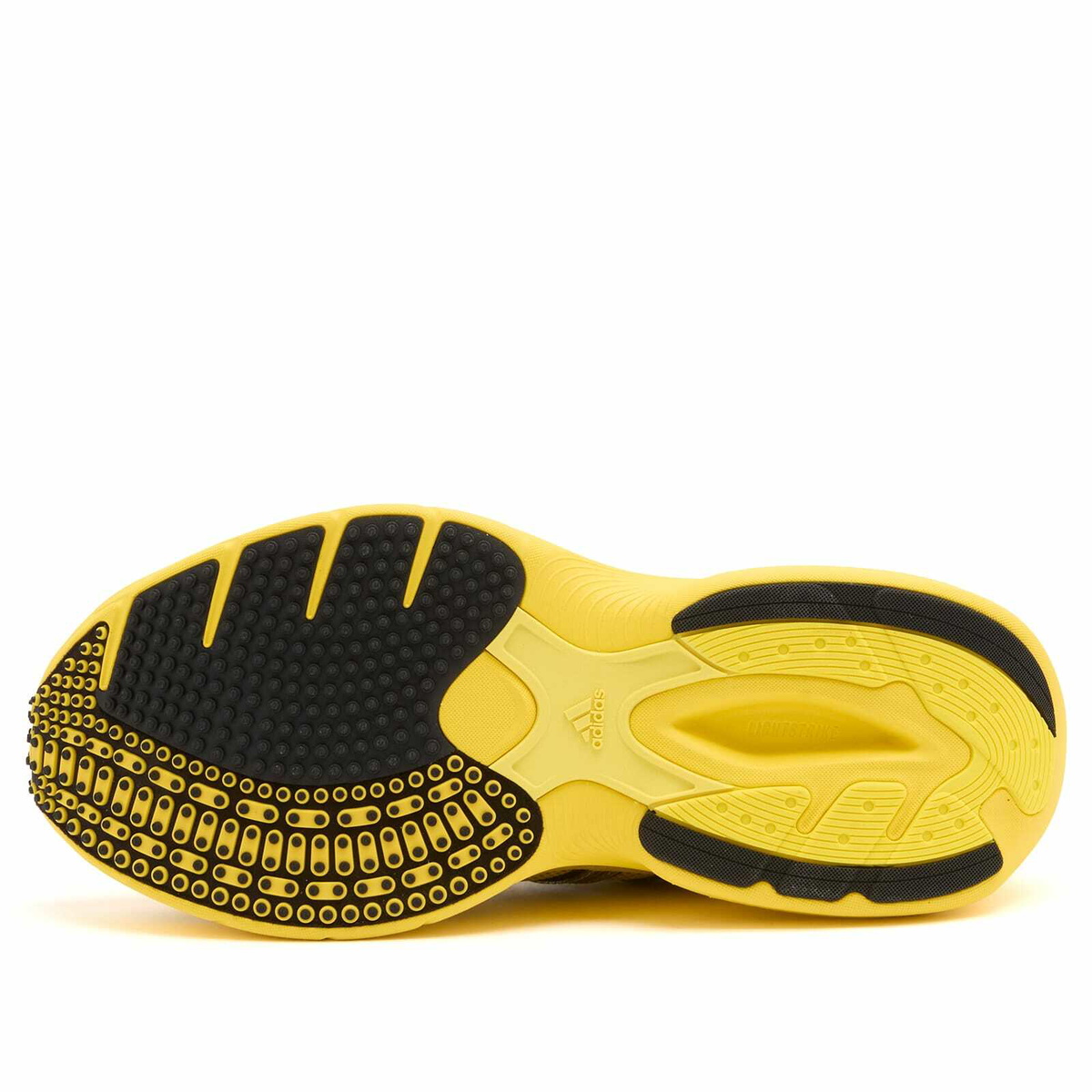 Adidas Men's OG LA Adizero Goukana Sneaker in Yellow/Light Yellow/Core Black