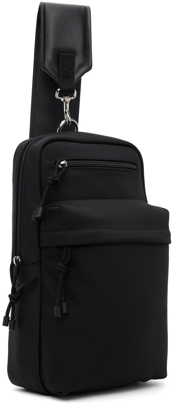 Valentino Garavani Black 'VLTN' Backpack