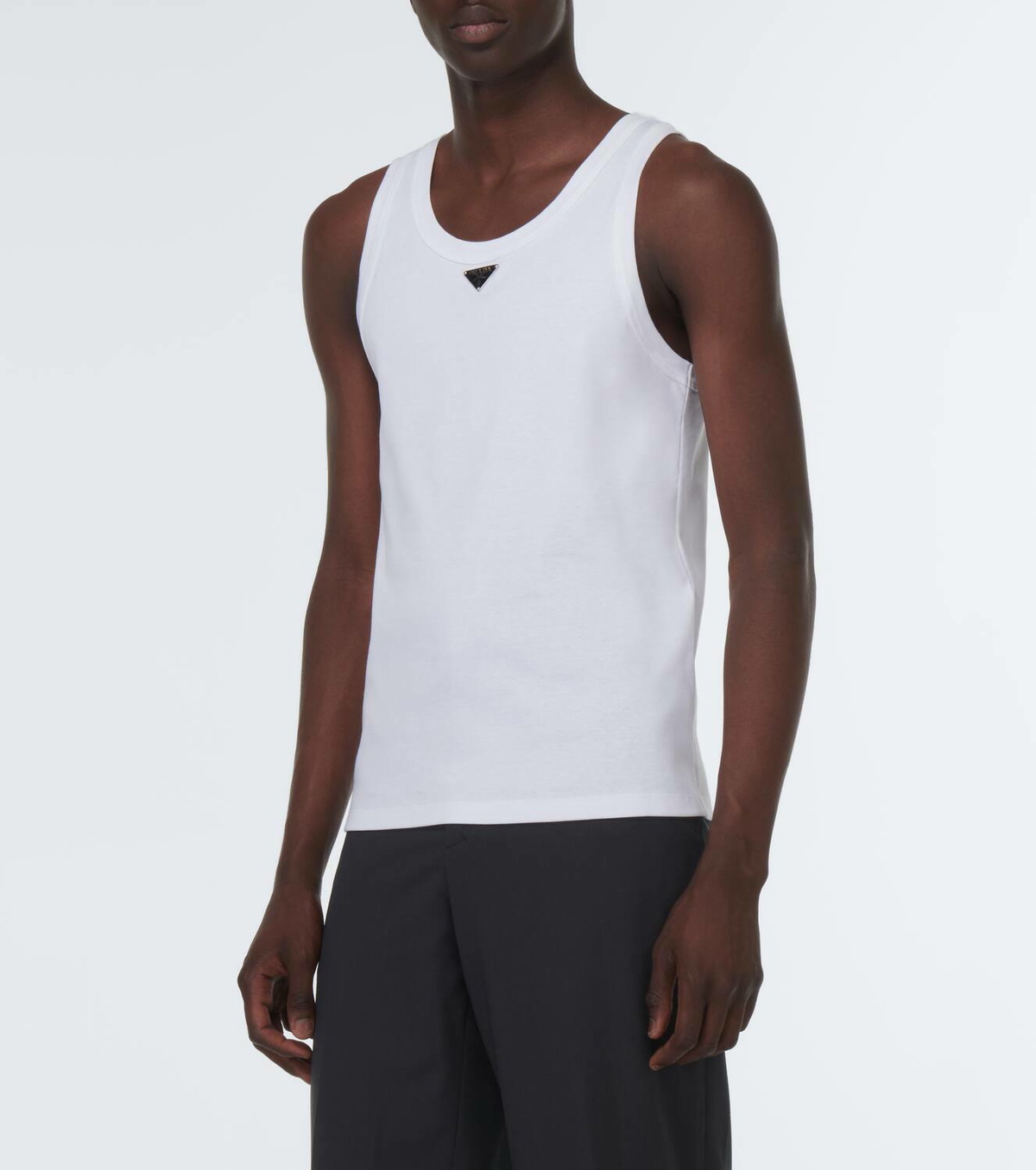 Prada Embellished cotton vest Prada