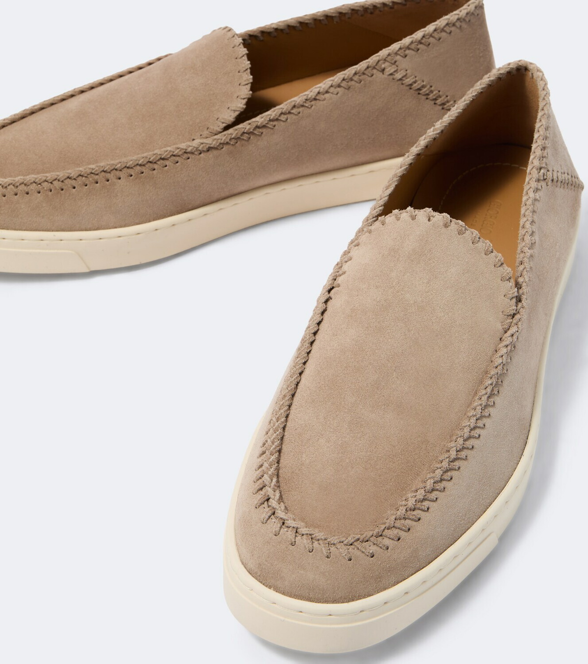 Giorgio Armani Suede slip-on shoes