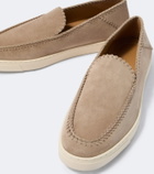 Giorgio Armani Suede slip-on shoes