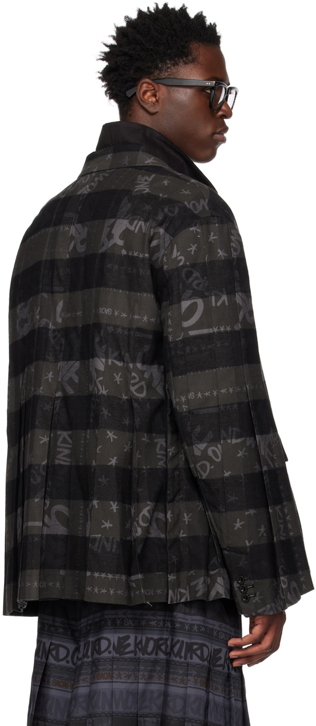 sacai Black Eric Haze Edition Blazer Sacai