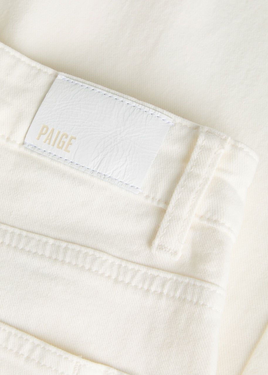 Paige Anessa Wide-leg Jeans White