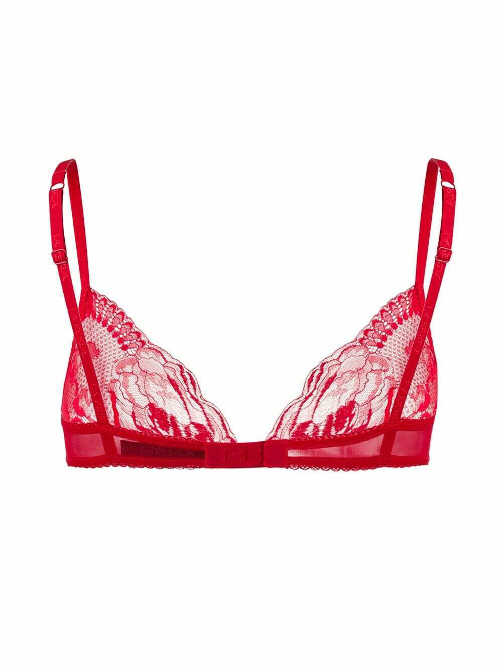Red lace push-up bra - La Perla - Global