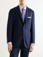 Kiton - Virgin Wool Suit Jacket - Blue