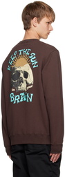 UNDERCOVER Brown Printed Sweatshirt