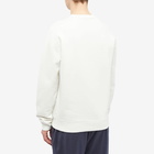 Maison Kitsuné Men's Contour Fox Patch Regular Sweat in Off-White