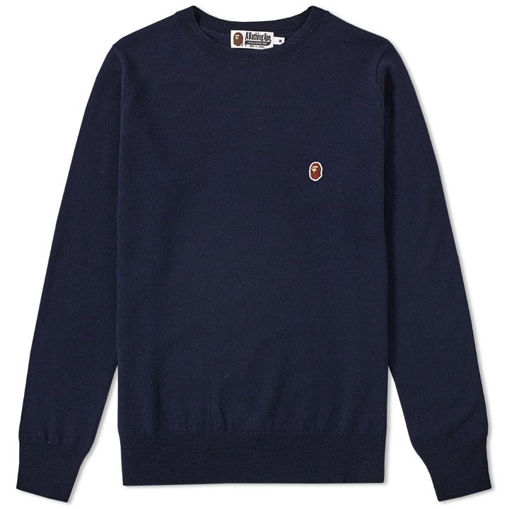 Photo: A Bathing Ape One Point Crew Knit