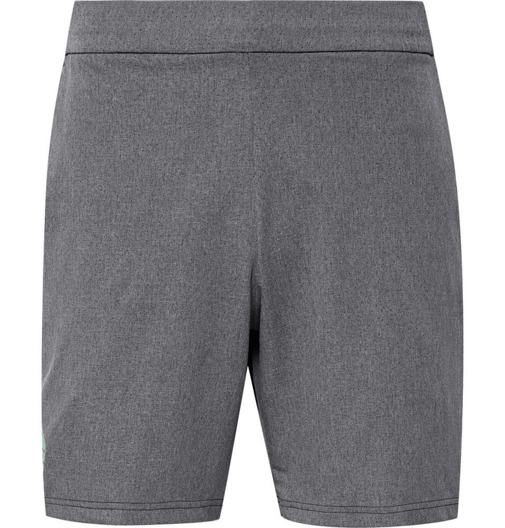 Photo: Adidas Sport - Melbourne Climalite Tennis Shorts - Gray