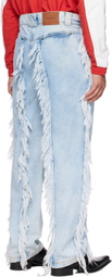 BARRAGÁN SSENSE Exclusive Blue Lil Star Jeans