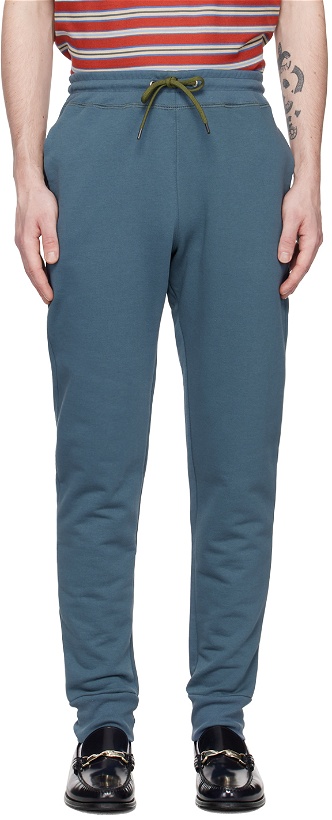 Photo: PS by Paul Smith Blue Drawstring Lounge Pants