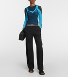 Loewe Colorblocked mesh top