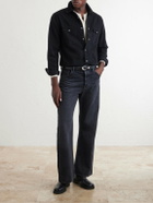 Mr P. - Western Denim Shirt - Black