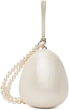 Simone Rocha Off-White Large Egg Bag
