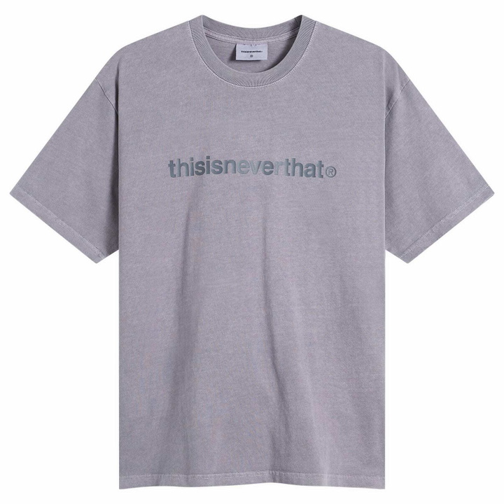 Photo: thisisneverthat Men's T-Logo T-Shirt in Faded Purple