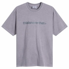 thisisneverthat Men's T-Logo T-Shirt in Faded Purple