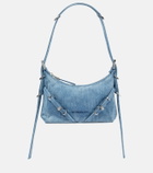 Givenchy Voyou Mini denim shoulder bag