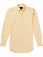 Kingsman - Slim-Fit Button-Down Collar Cotton Oxford Shirt - Yellow