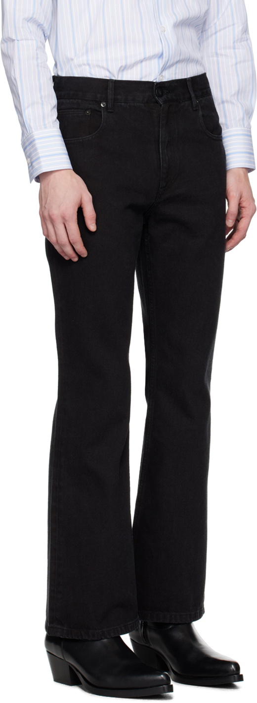 Ernest W. Baker Black Flared Jeans