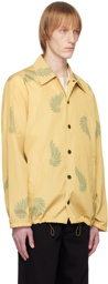 Dries Van Noten Khaki Graphic Jacket