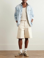 MANAAKI - Nikora Convertible Denim Shirt - Blue