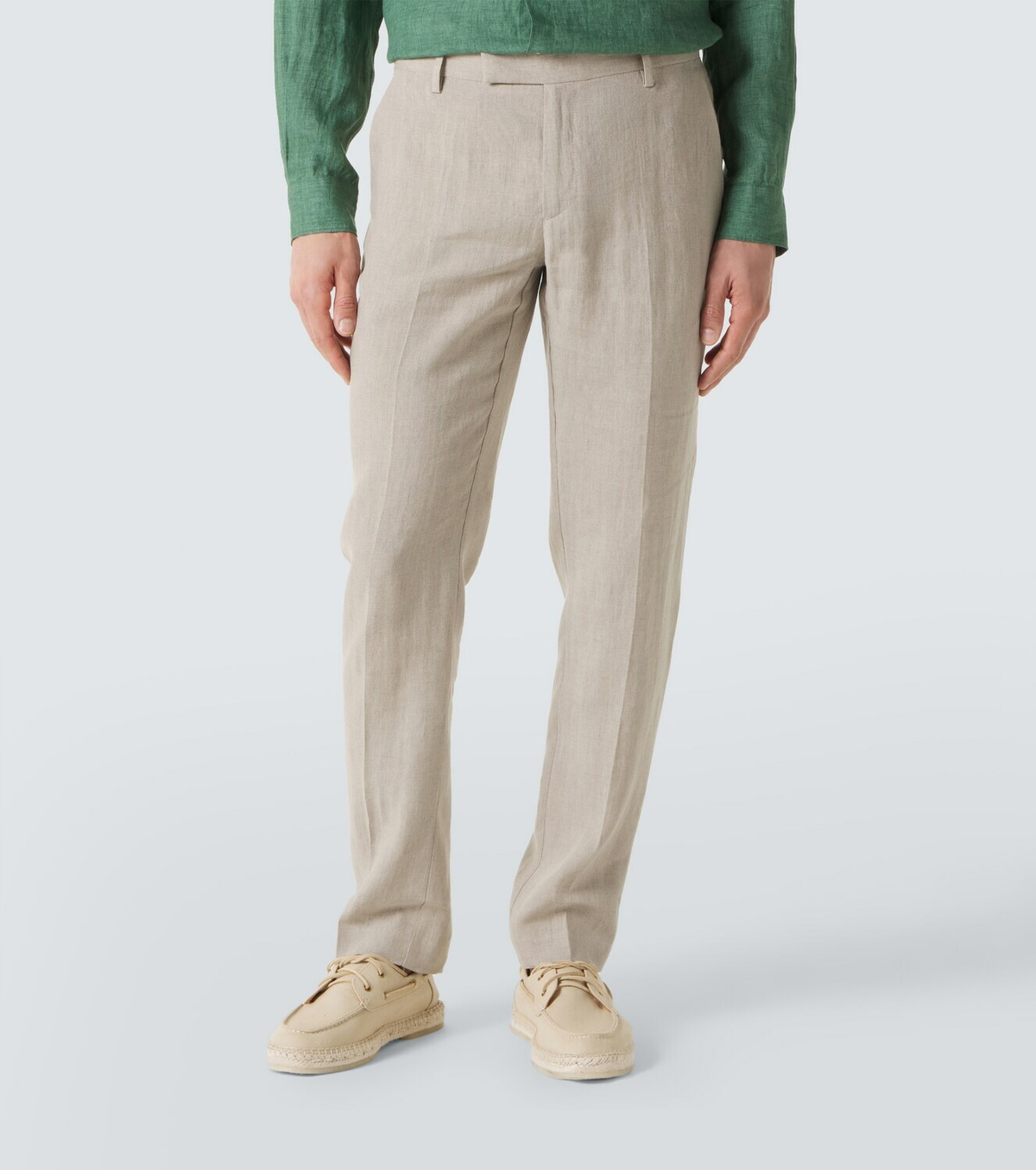 Sunspel Linen straight pants