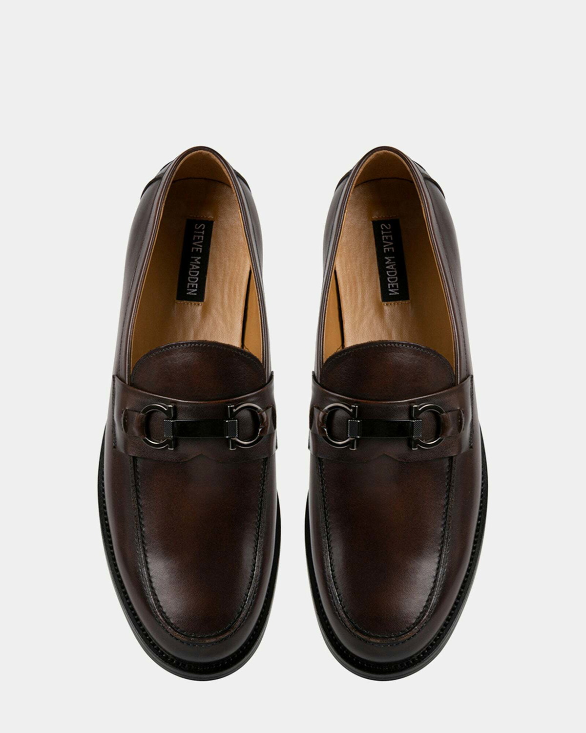 Steve Madden Dolph Loafers in Brown