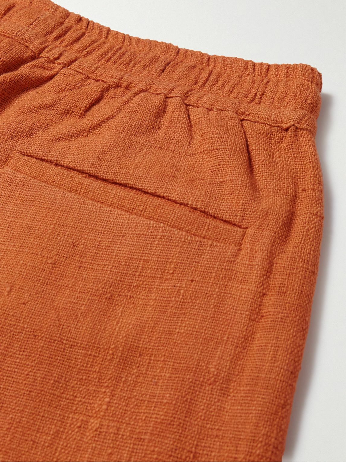 SMR Days - Laguna Cotton Drawstring Trousers - Orange
