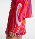 Pucci Marmo embellished cotton terry jacket