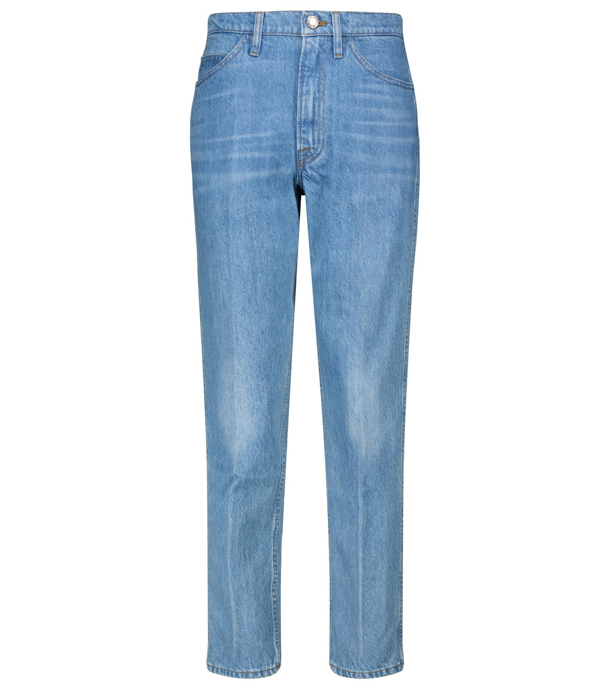 Frame - Le Italien high-rise straight jeans Frame Denim