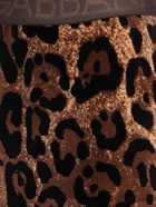 DOLCE & GABBANA - Leopard Print Chenille Leggings