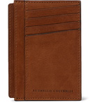 Brunello Cucinelli - Nubuck Cardholder - Brown