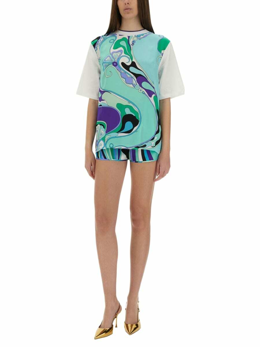 Pucci T-shirt With Print Emilio Pucci
