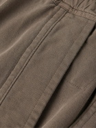 DRKSHDW by Rick Owens - Mastodon Slim-Fit Tapered Cotton-Jersey Sweatpants - Neutrals