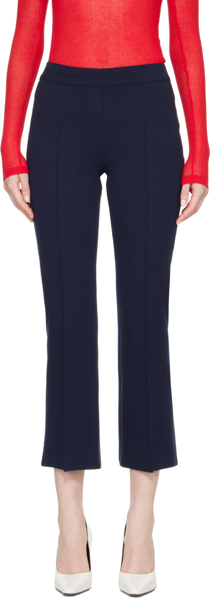 High Sport Blue Geo Kick Trousers