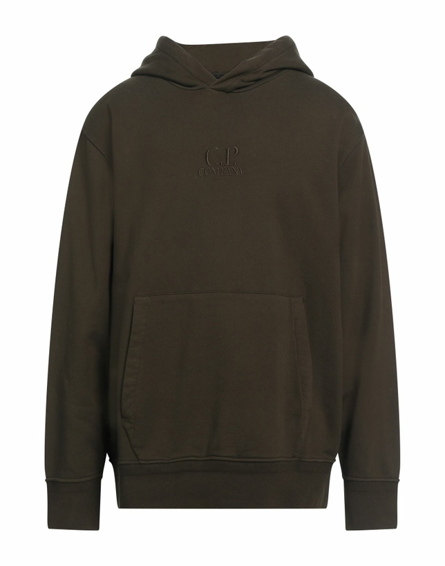 Photo: C. p. Company Mens Sweatshirt Military in Green