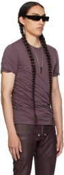 Rick Owens Purple Double T-Shirt