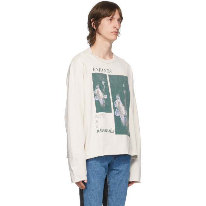 Enfants Riches Deprimes Off-White Geisha Long Sleeve T-Shirt
