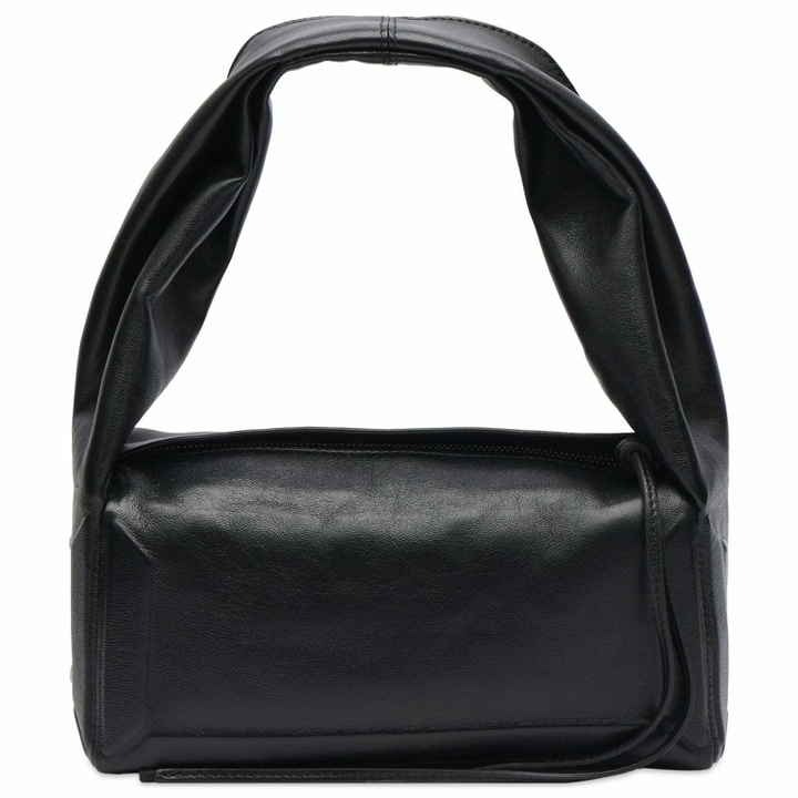Photo: Maison Margiela Women's Box Bag East West Small Bag in Black 