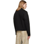 AMIRI Black Script Collar Shirt Jacket