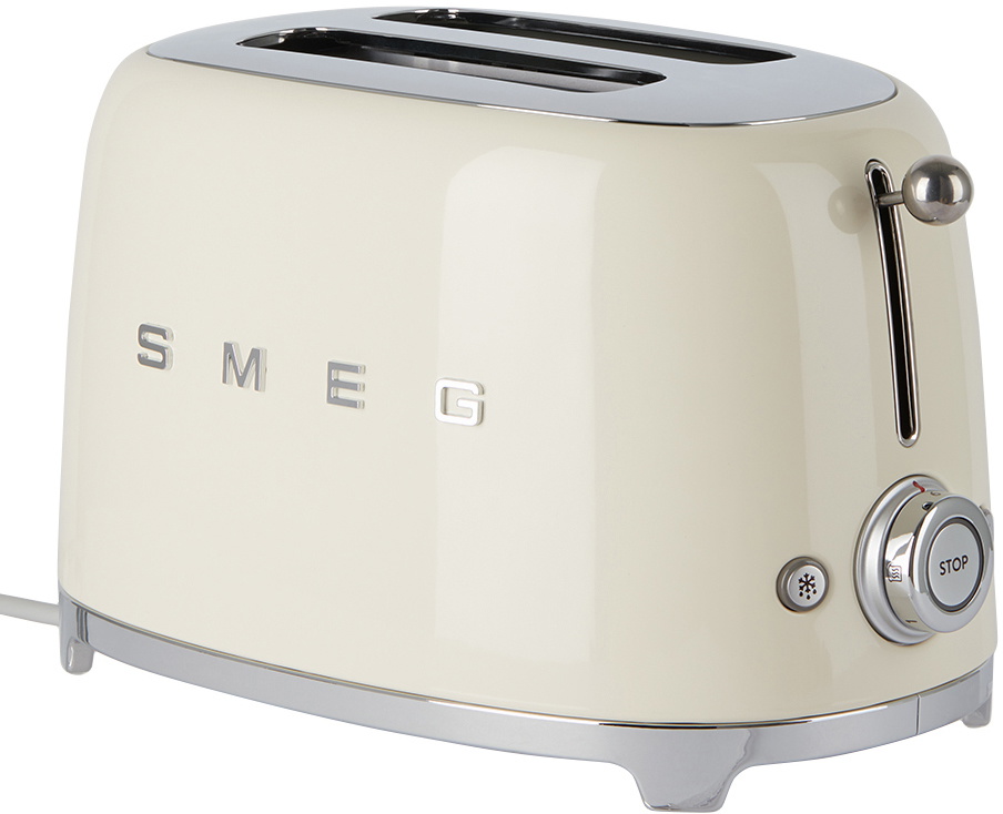 Toaster SMEG Cream White 2-Slice