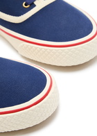 Valentino Garavani Nojoke Panelled Canvas Sneakers Blue