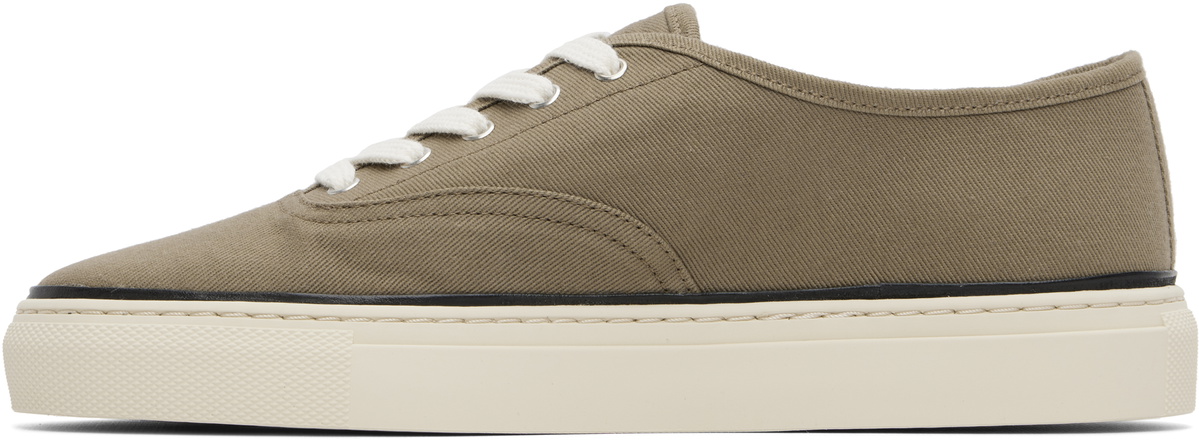 JACQUEMUS Khaki 'The Féfé' Sneakers